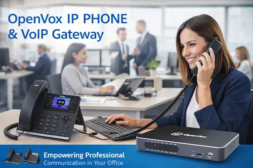 Installation d'un IPBX Openvox par JabliTech à Tunis